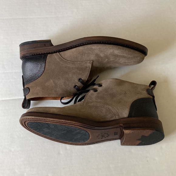 GEORGE BROWN Bilt Crafted in Italy, Suede Chukka Boots/Preowned - Picture 10 of 15